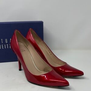 Stuart Weitzman Cherry Red Heels